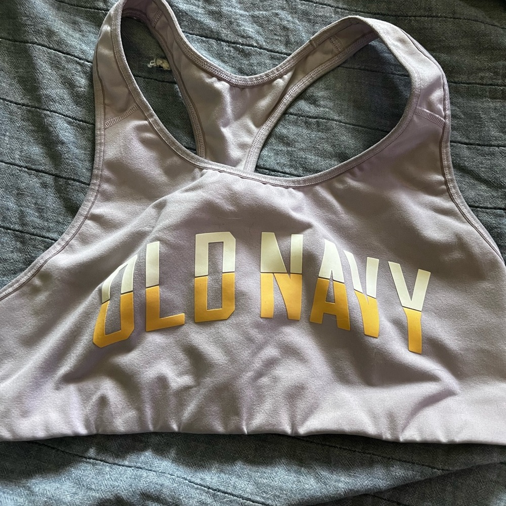 Racerback sports bra
